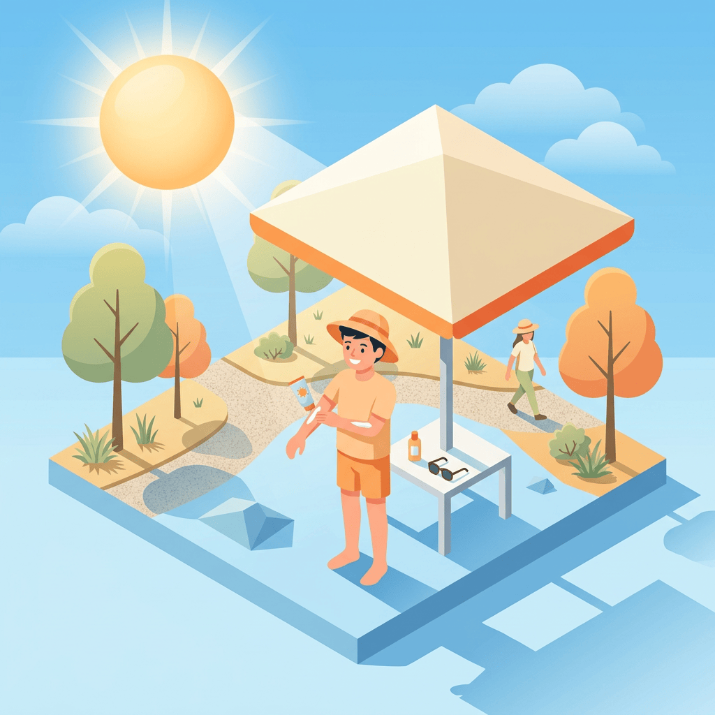 Can Sunscreen Alone Prevent Visible Skin Aging?